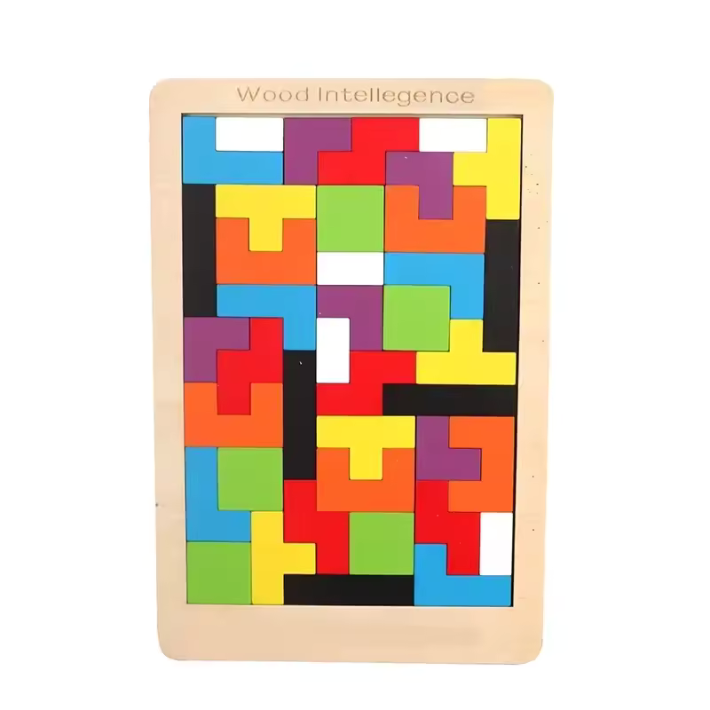 Kids Wooden Brain Puzzle Game