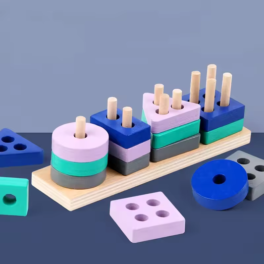 Early Learning Wooden Block Toy