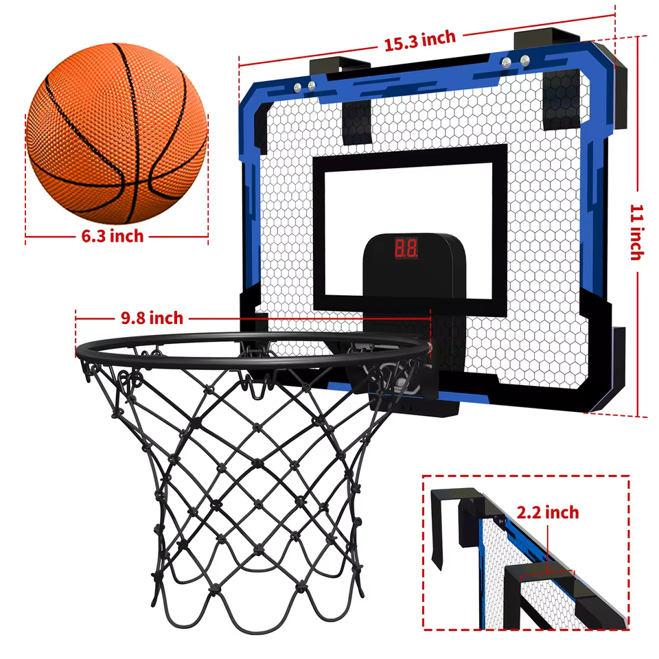 Mini Basketball Hoop with Scoreboard